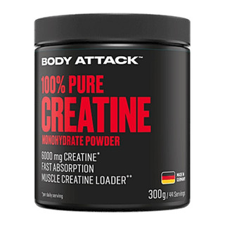 کراتین مونوهیدرات بادی اتک لاین اصلی(300 گرمی)